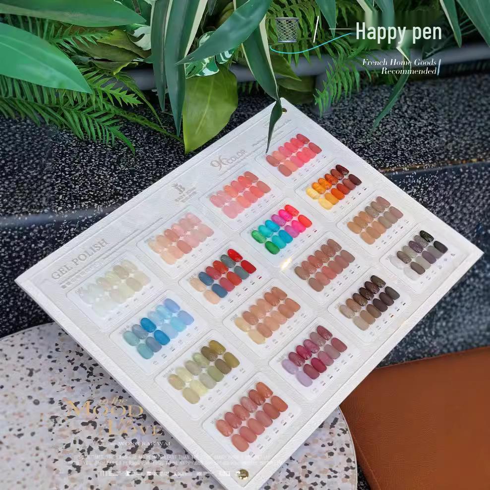Набор гель-лаков Baby Jona 96 цветов - Полупрозрачный и отбеливающий полупрозрачный гель для ногтей