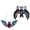 Halloween Bat Acrylic Window Hanging Gothic Bat Hanging Ornament Bat Hanger Pendant Spooky Bat Decor Home Car Ornament