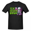 Unisex Bruh 67 Six Seven 67 Funny Brainrot Meme Trending T Shirt Streetwear Oversized Cotton Sleeve Custom Tshirt