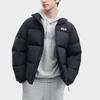 Fila Куртка пуховик унисекс с логотипом, на подкладке, свободного кроя, теплая, F51U349901F-BK