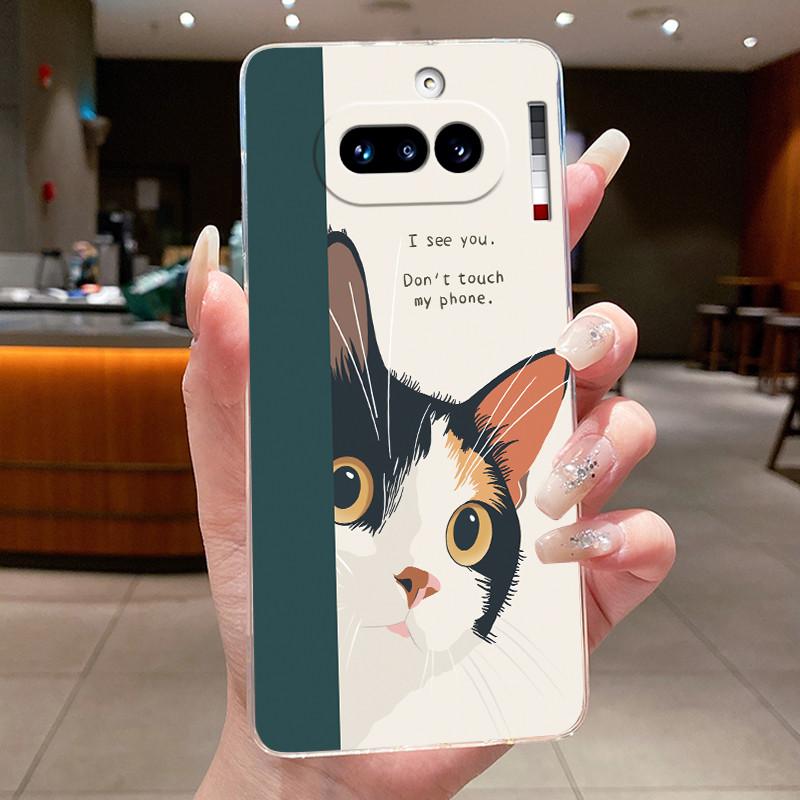 Чехол для Nothing Phone 4A 5G A069 Роскошный Дракон Милый Крутой Мальчики Девочки Мягкий силиконовый Чехол для телефона Задняя крышка Прозрачная ТПУ Оболочка