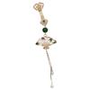 New Chinese-style safety pin fringed cheongsam collar decoration brooch for women's chest ornament