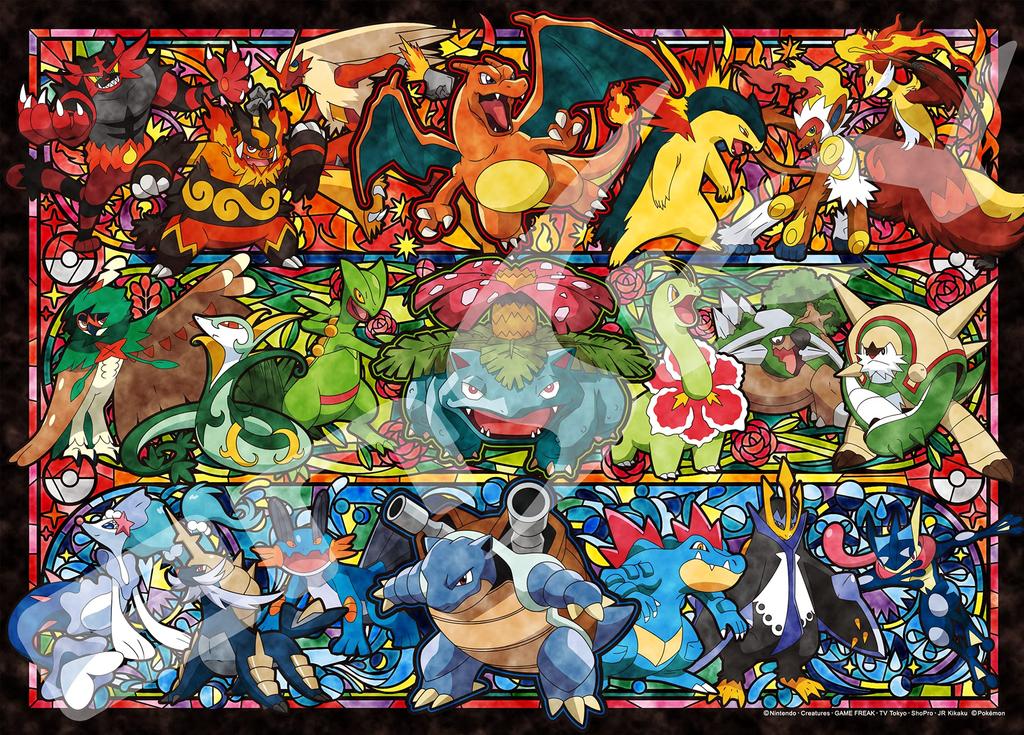 ENSKY Pokemon Always Begins 38 x 53 см Пазл 500 деталей JIGSAW PUZZLE 500-342
