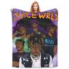 Вязаный плед Juice Music Wrld из мягкого бархата для спальни, дивана и кровати.