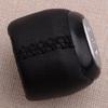 Silver Top Cover 5 Speed Manual Gear Stick Shift Knob Shifter Head Fit For SAAB 9-3 2003-2005 2006 2007 2008 2009 2010 2011 2012