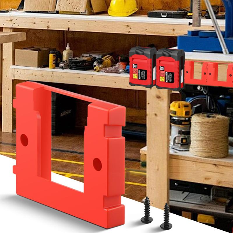 1 Комплект Кронштейн для хранения аккумуляторов Аксессуары Портативный Базовый кронштейн для аккумулятора Для Einhell Power X-Change Настенный держатель для аккумулятора