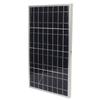 Solar Panel with 40A Controller Polysilicon 30W Dual USB Charging High Conversion Efficiency for RV Car Ships Airplanes