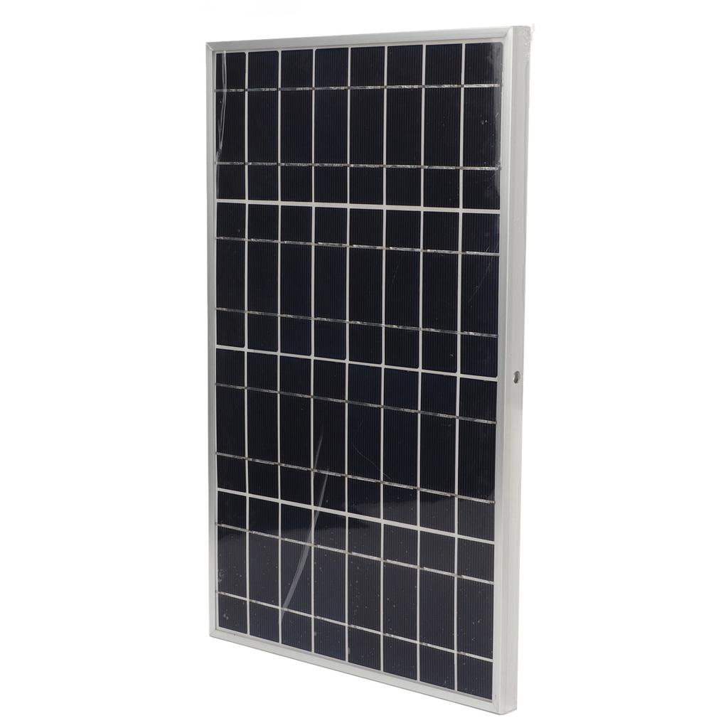 Solar Panel with 40A Controller Polysilicon 30W Dual USB Charging High Conversion Efficiency for RV Car Ships Airplanes
