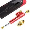 For QJMOTOR RRQ600 Motorcycle Aluminum Steer Damper Mounting Bracket Kit RRQ600 2018 2019 Fiber Carbon Accessories