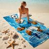1pc Eagle Soccer Hero Cartoon Quick Dry Microfiber Bath Towel for Swimming Surfing Camping Unisex Holiday. SJT720170