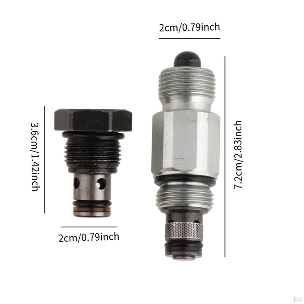 Автомобильный подъемник Опускающий клапан Предохранительный клапан для ремонта автомобиля Детали для возврата масла Портативный