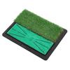 Golf Hitting Training Mat Anti Slip Swing Practice Rug with Fake Grass for Home Office Outdoor Daily Training