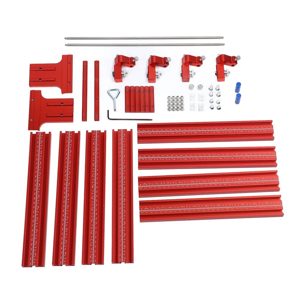 Направляющая пилы, алюминиевый сплав, деревообрабатывающий рельс, параллельный универсальный набор инструментов