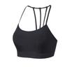Спортивный бюстгальтер с низкой степенью поддержки Женские бюстгальтеры Черный SC1239141-1