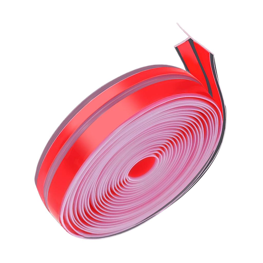 T Shaped Seal Strip Transparent Silicone Windproof Waterproof Double Sided Adhesive 6m Door Seal Str