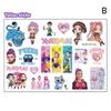 A set of Kpop demon hunter temporary tattoo stickers, Rumi cute waterproof tattoo, birthday party gift