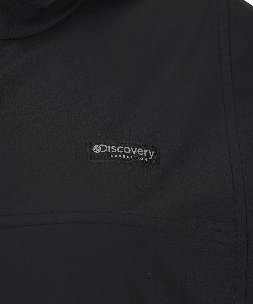 Женская легкая тренировочная куртка с капюшоном и коротким рукавом Discovery Expedition Freshvent, тканая (черный)