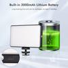 Mini LED Photography Fill Light 120 LED 2500K 9000K Rechargeable Brightness Adjustable Pocket Video Light