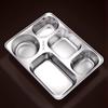 AVADEN Stainless Steel Divided Meal Tray