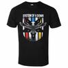 System Of A Down Pharoah Pattern Printed Tshirt Casual Street Style Cotton Tshirt Suitable For Enthusiasts To Wear
