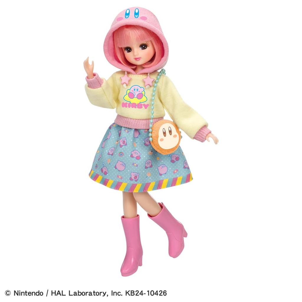 TAKARA TOMY Doll Dream Land Play Toy Ages Licca-chan Kirby's Licca-chan Dress-up 3+