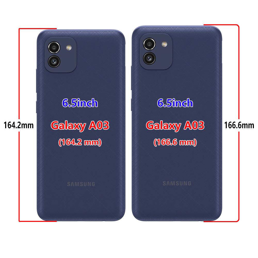 Чехол для Samsung Galaxy A03 164,2 мм, задняя крышка для GalaxyA03 Global A 03 A035, чехол для телефона, мягкий силиконовый бампер, черный чехол из ТПУ