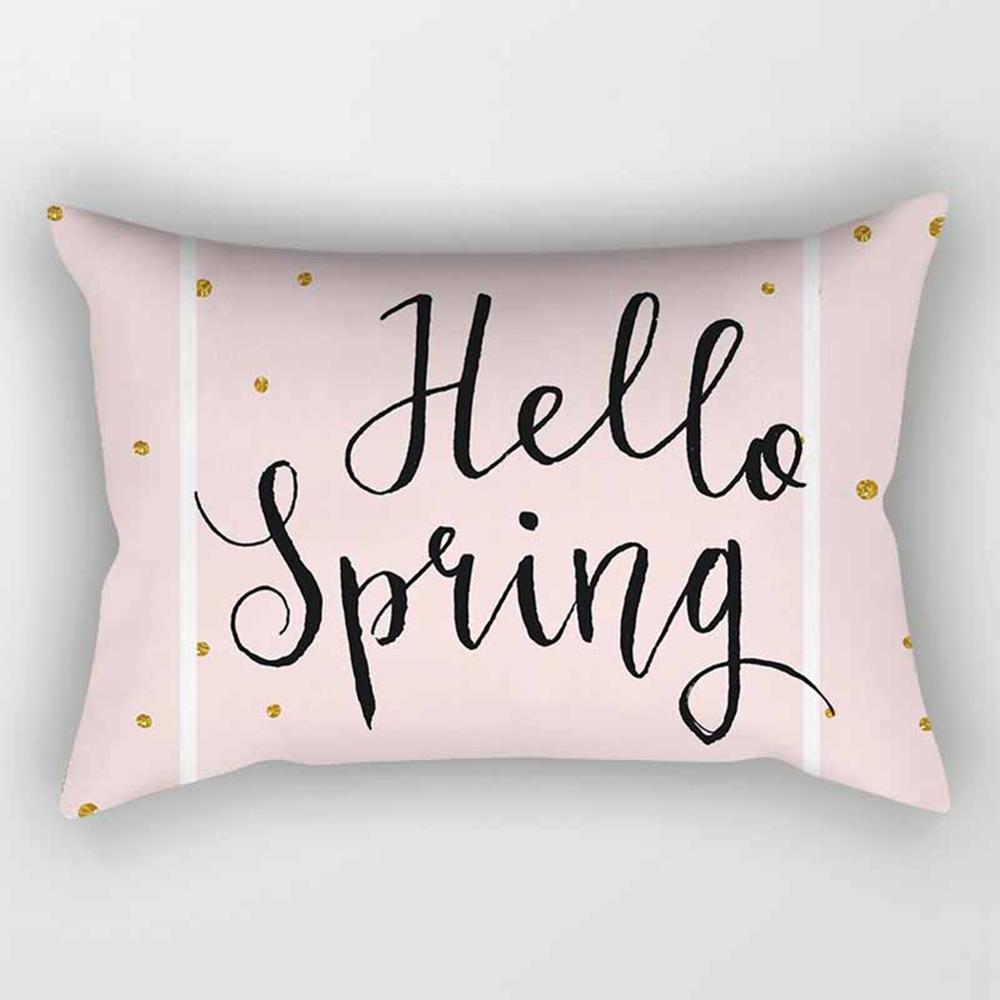 Розовая геометрическая полоса, прямоугольная наволочка 30*50 см, диванная подушка для объятий, наволочка для гостиной, спальни, стильный домашний декор