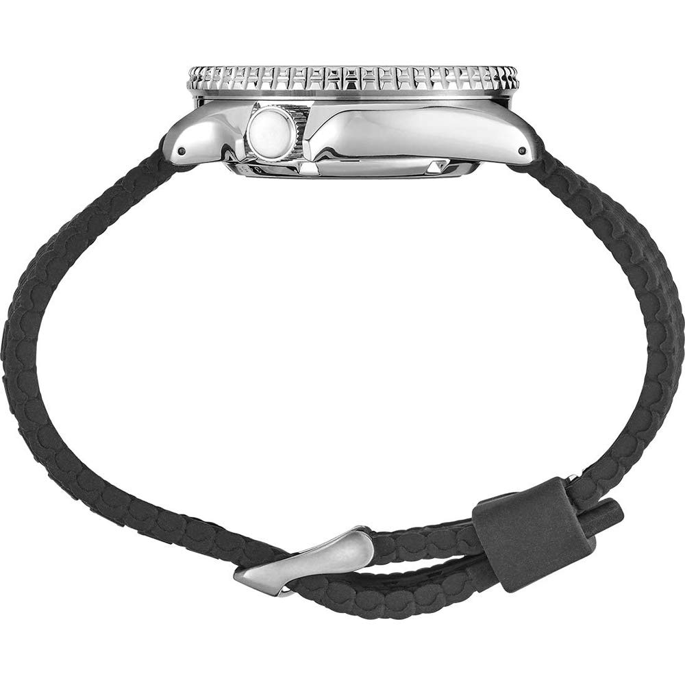 SRPD93 Seiko 5 спортивные часы черные из нержавеющей стали мужские 42,5 мм