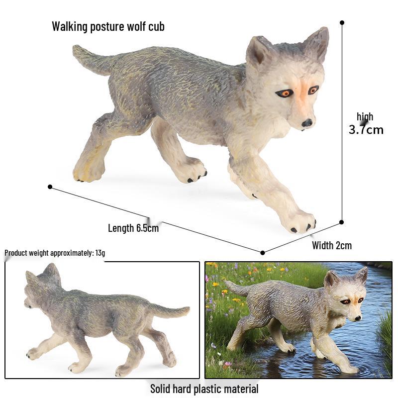 Набор фигурок диких животных: Ягуар, Гепард, Африканский Леопард для Детей