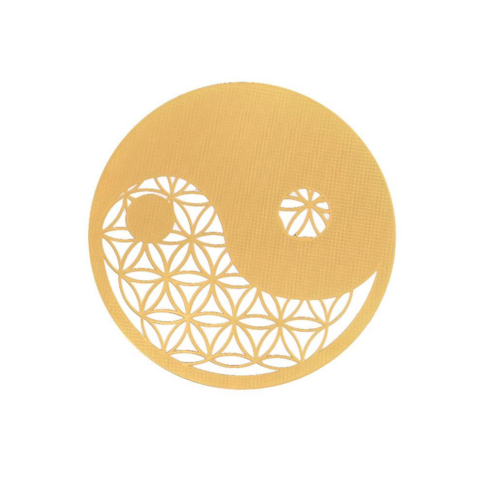 Making Material Flower Life Pattern Art Crafts Energy Sticker for Making Mould Sacred Geometric Sticker Metal Copper Sticker