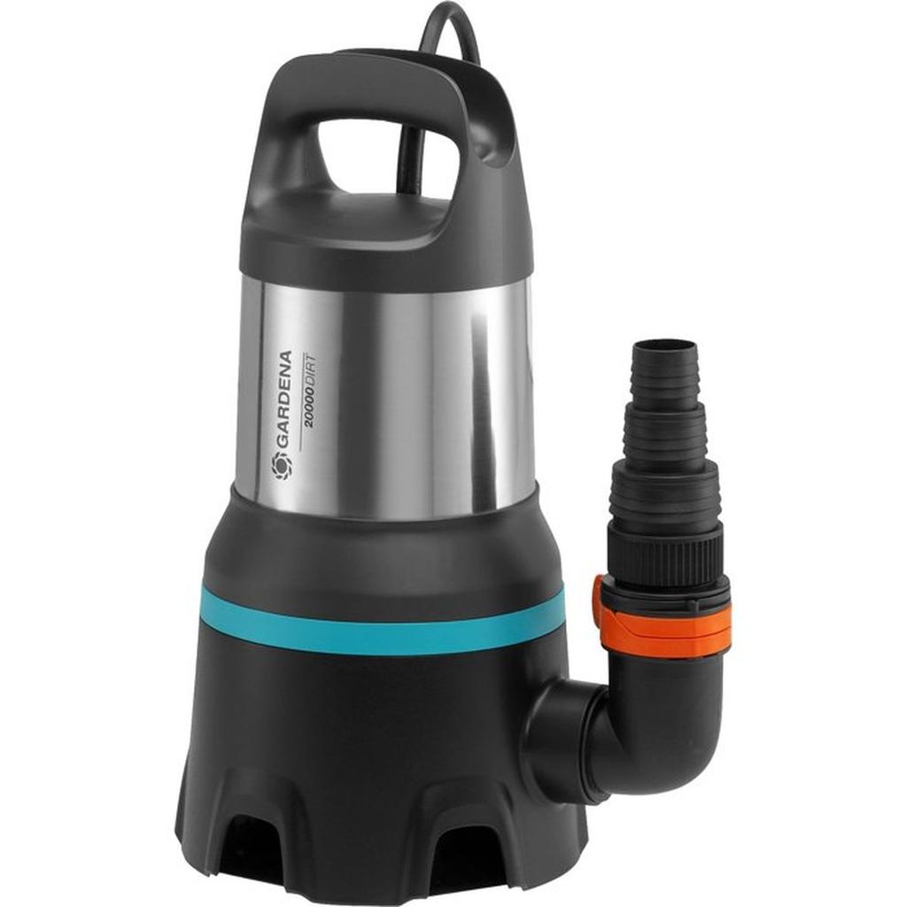 Pompe d'évacuation eaux chargées - GARDENA - 20000 - 20 000 l/h - Aquasensor - Déclenchement automatique - Détection digitale