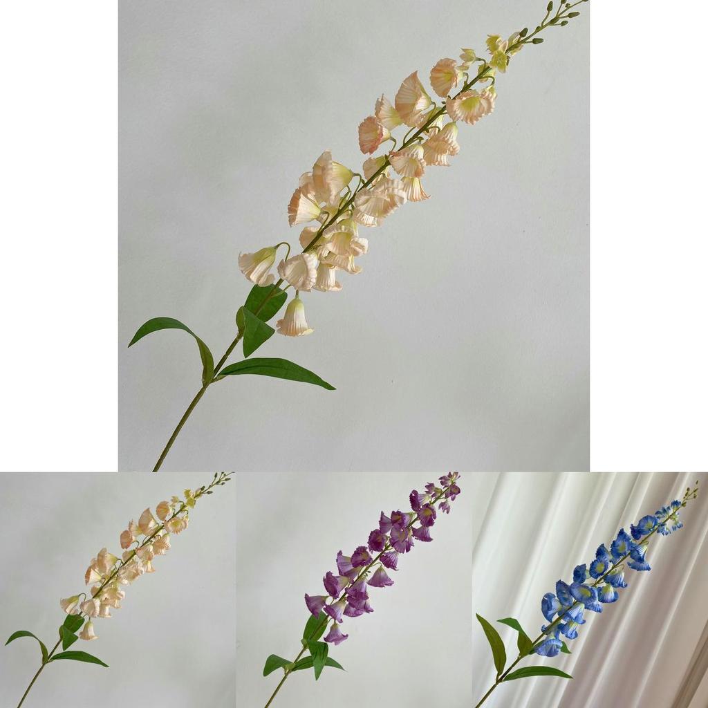 Пьяная лошадь колокольчик 90см бархатные искусственные цветы свадьба домашний декор фото реквизит дисплей