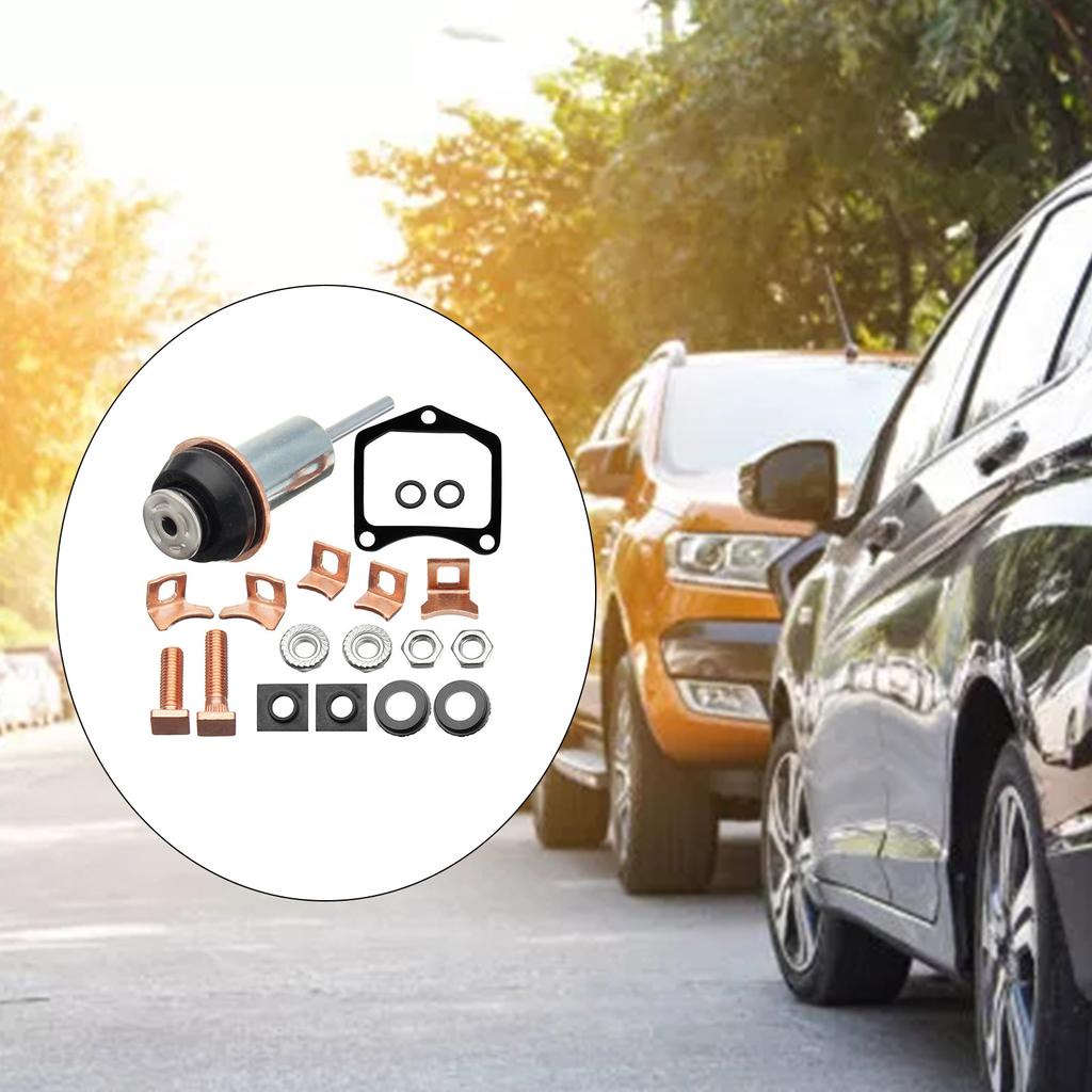 Universal Multi-Purpose Durable Motor Denso Starter Solenoid Repair Rebuild Kit Contacts Parts Suitable For 028000-3600