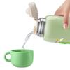 TAFUCO T4085 316SS Kids Double-Lid Thermos Bottle - Little Dinosaur 550ml
