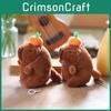 Capybara Plush Stuffed Toy With Wiggling Tail For Kids Gift And Bag Decor
