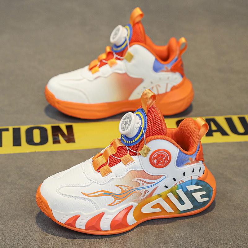 Дышащие кожаные кроссовки для девочек 2025 года для баскетбола и бега