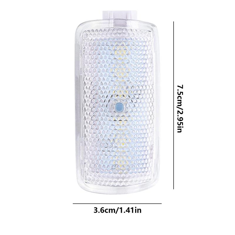 Автомобильная дверная сигнальная лампа, беспроводная светодиодная сигнальная лампа, цветная мигающая атмосфера салона автомобиля, защита от ударов сзади