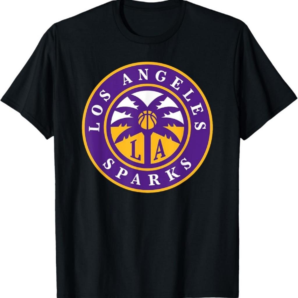 Футболка с логотипом WNBA Los Angeles Sparks