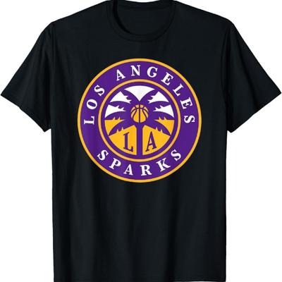 Футболка с логотипом WNBA Los Angeles Sparks