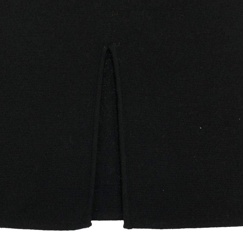 Max Mara 100% шерсть, сделано в Италии Без рукавов Вязаное платье с высоким воротником S Женский Б/у