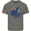 Torn Flag Virgin Islands UK Unisexs Light Cotton TShirt