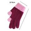 Fashion Men Women Elastic Touch Screen Gloves Thick Warm Mittens Arm Warmers Plus Velvet