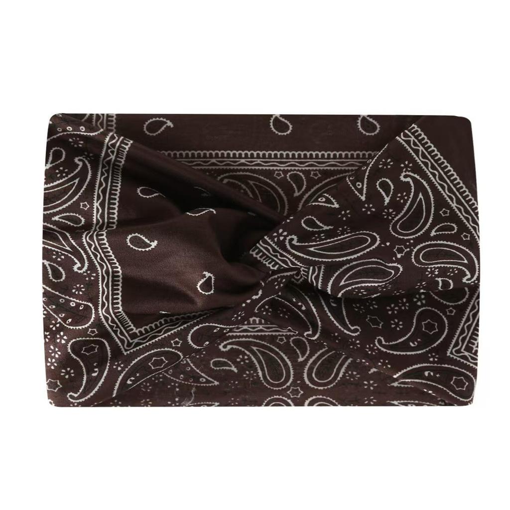 Африканская очень широкая эластичная повязка на голову для йоги и спорта