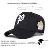 Baseball Stitching Stitched Embroidered Alphabet P Gothic Neutral Gender Women  Men For Caps Spring Autumn Outdoor Adjustable Casual Hats Sunscreen
