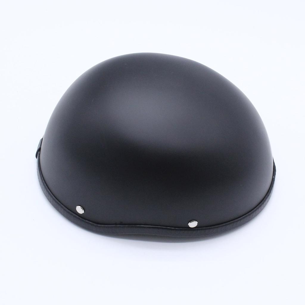 Motorcycle Half Helmet Low Profile Novelty Helmet Beanie Skull Cap Scooter Open Face Helmet for Men Women Beanie Hat