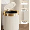 Стильное мусорное ведро с датчиком движения, бежевое, чистое и аккуратное, сенсорное ведро, крышка без касания, наслаждайтесь 13 прощай ручному, легко