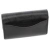 Coach Signature Black Card Case, Men's, Outlet, 91633 QBLWO [Used]