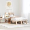 vidaXL Massivholzbett Ohne Matratze 90x190 Cm Kiefernholz