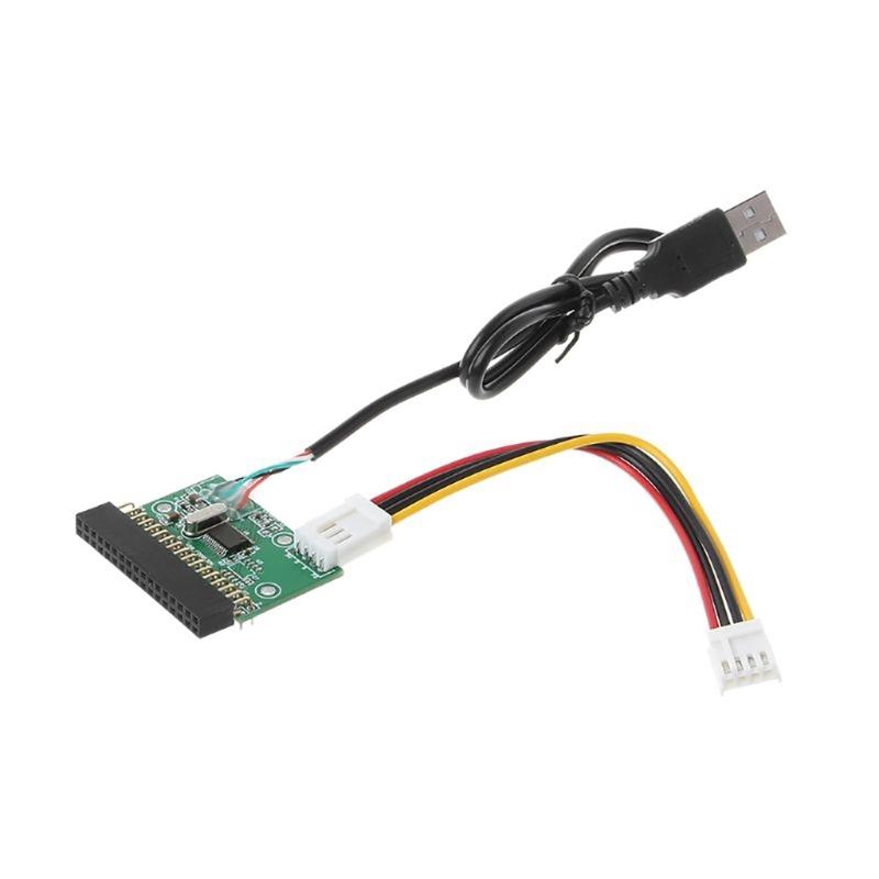 Плата-адаптер USB на 34-пиновый дисковод гибких дисков с кабелем для дисковода гибких дисков для восстановления данных и совместимости с современными системами