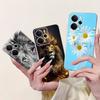 Чехол для Oppo Realme 14 14T 5G RMX5075 RMX5078 Популярный чехол-карман с рисунком сердца из мягкого силикона, противоударный, для Realme14 Realme14T 5G